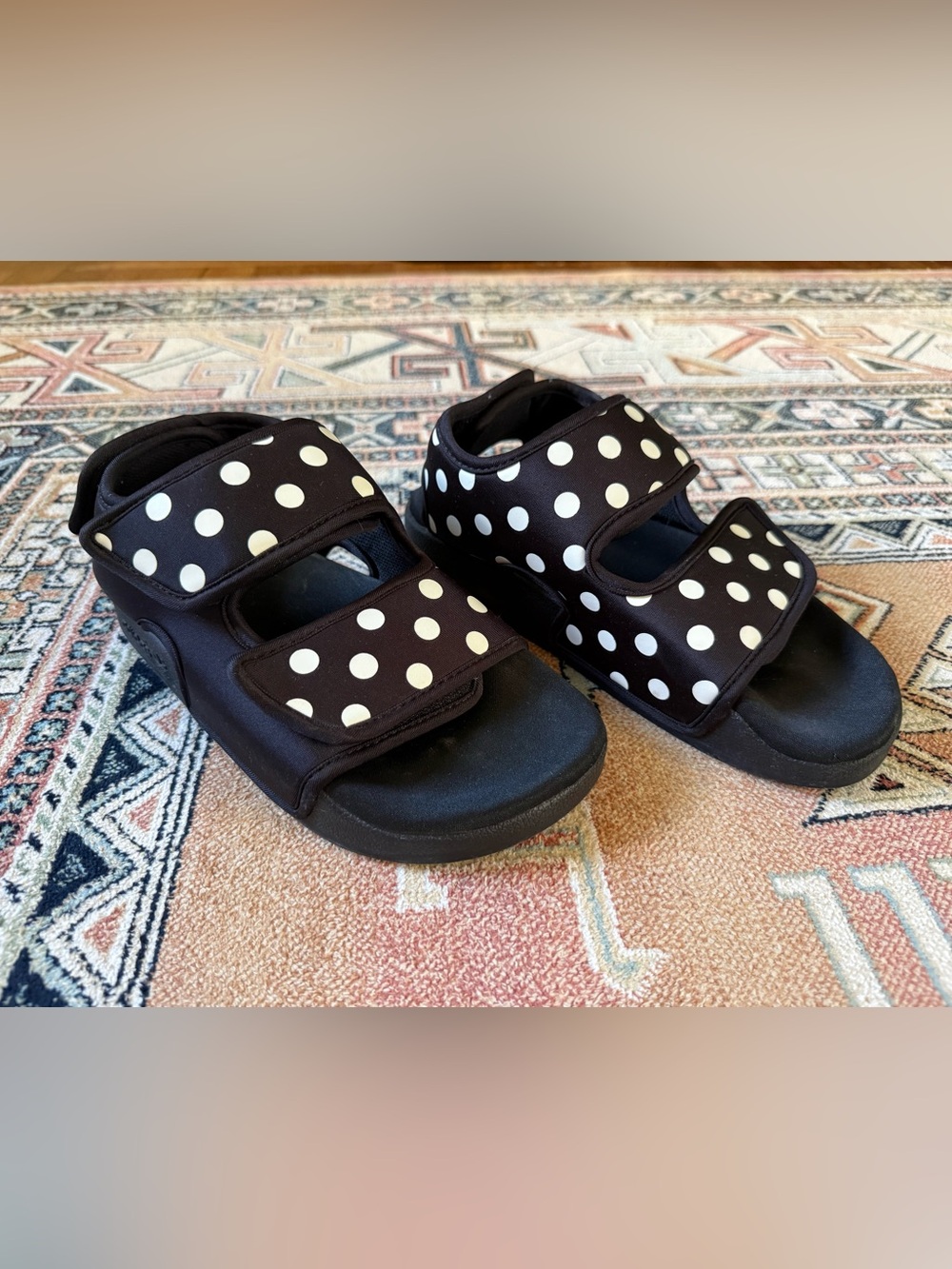 Adidas Adilette 3.0 Polka Dot Sandals